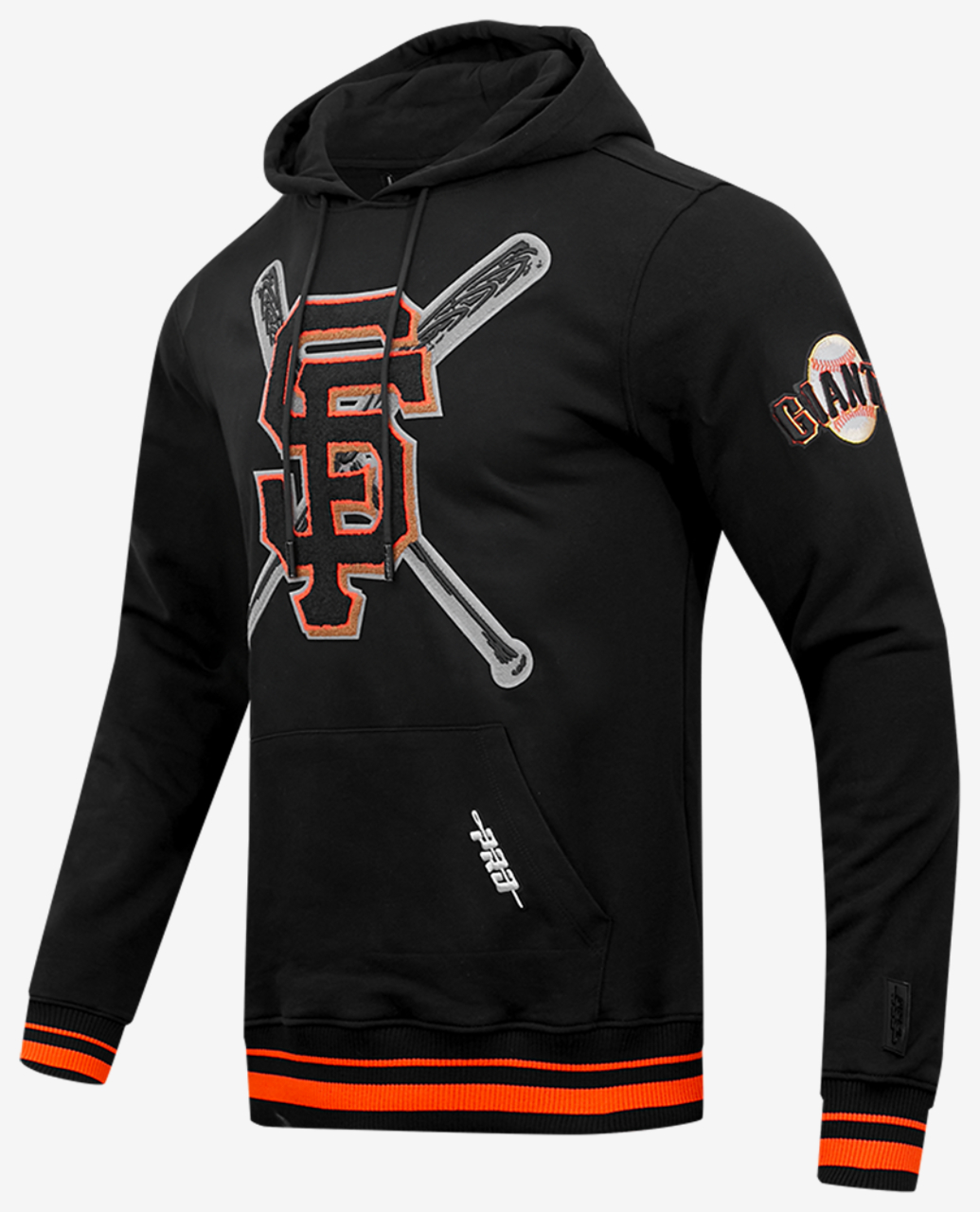 Pro Standard GIANTS MASH UP RIB FLC PO HOODIE Image 3 of 10. Tap to open photo gallery.