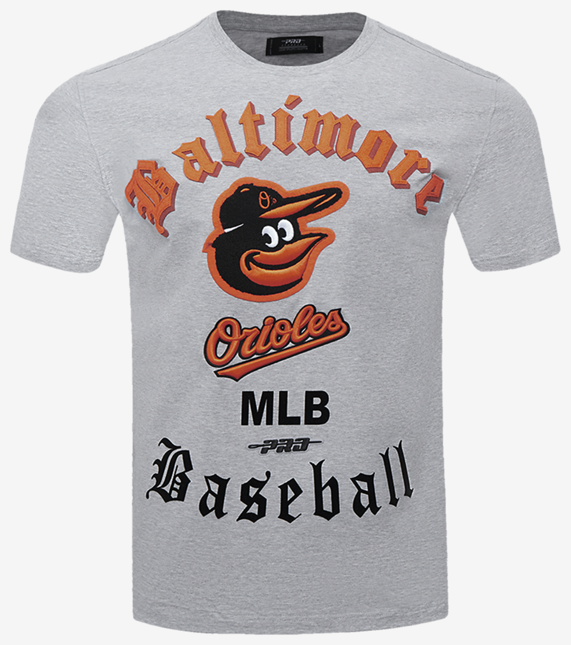 Pro Standard ORIOLES OLD ENGLISH SJ TEE Image 1 of 6. Tap to open photo gallery.