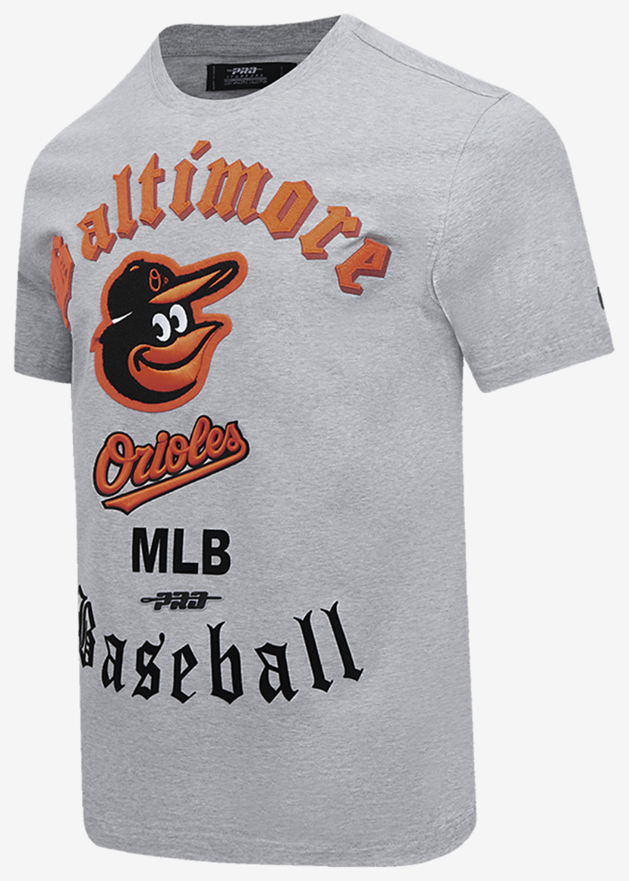 Pro Standard ORIOLES OLD ENGLISH SJ TEE Image 3 of 6. Tap to open photo gallery.