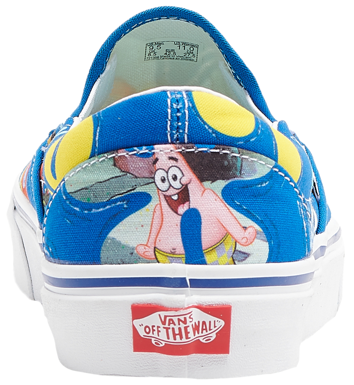 Vans x SpongeBob Classic Slip-On Image 3 of 7. Tap to open photo gallery.