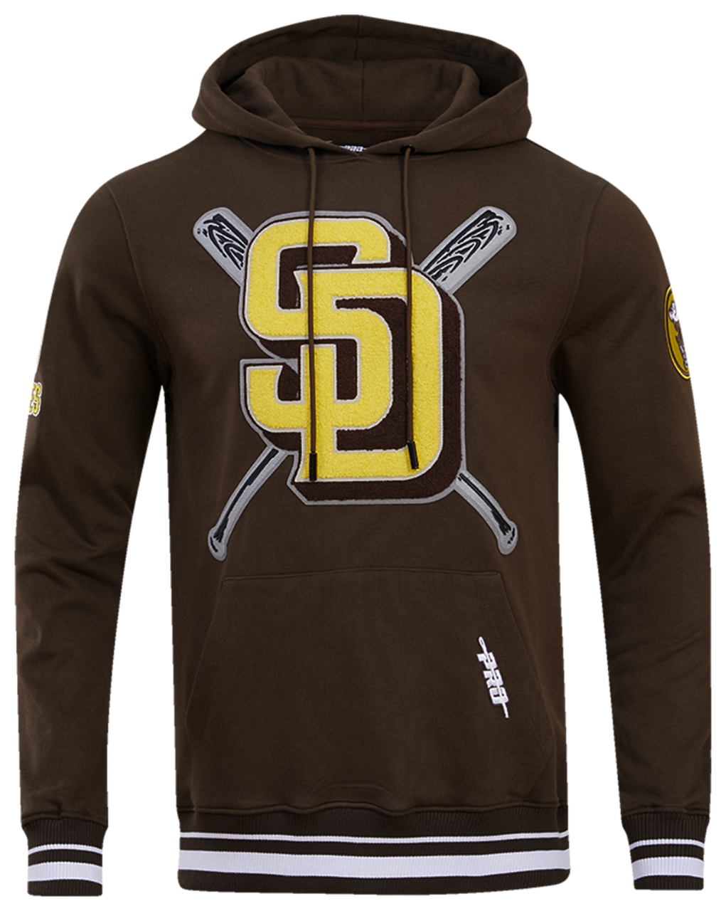 Pro Standard PADRES MASH UP RIB FLC PO HOODIE Image 1 of 8. Tap to open photo gallery.