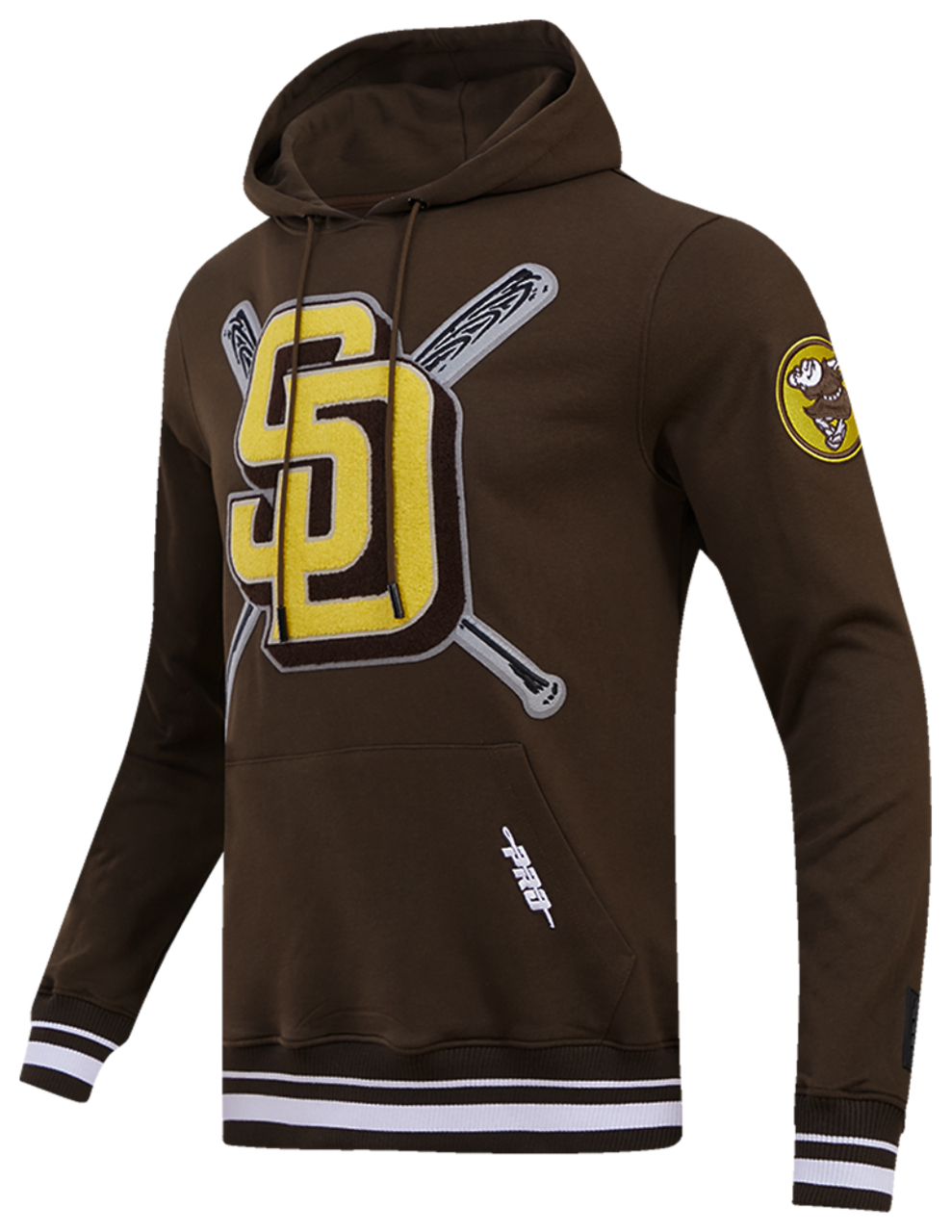 Pro Standard PADRES MASH UP RIB FLC PO HOODIE Image 3 of 8. Tap to open photo gallery.