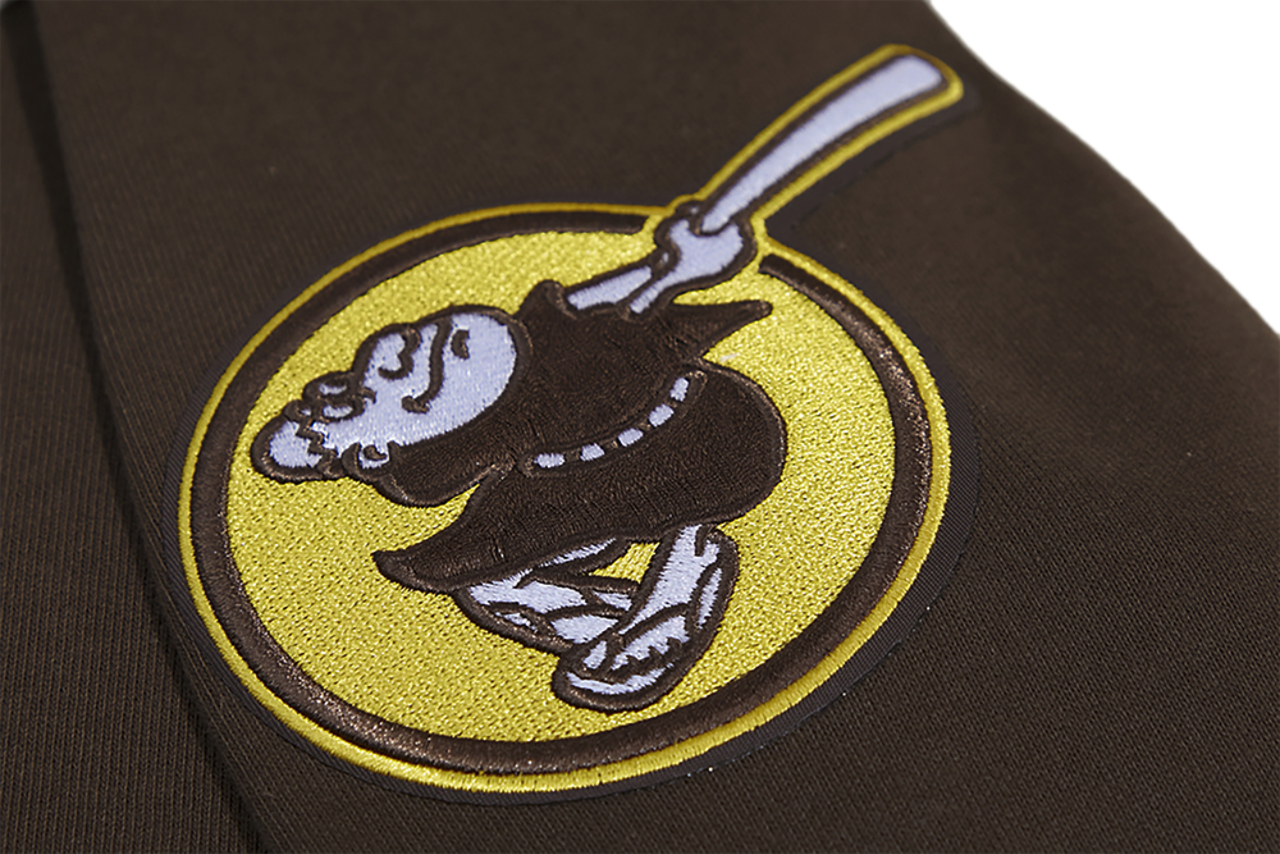 Pro Standard PADRES MASH UP RIB FLC PO HOODIE Image 7 of 8. Tap to open photo gallery.