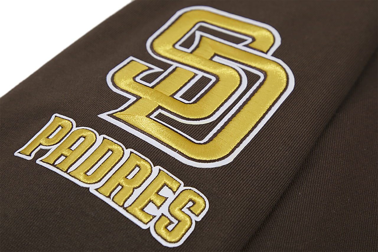 Pro Standard PADRES MASH UP RIB FLC PO HOODIE Image 8 of 8. Tap to open photo gallery.