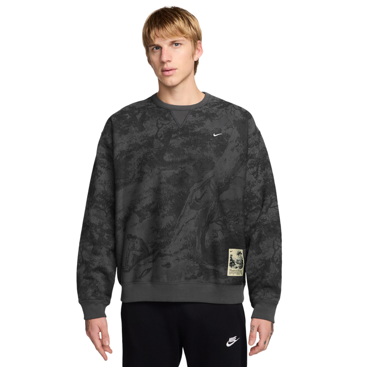 Nike NL Solo Swoosh Crew Gfx Ediu Image 1 of 3. Tap to open photo gallery.