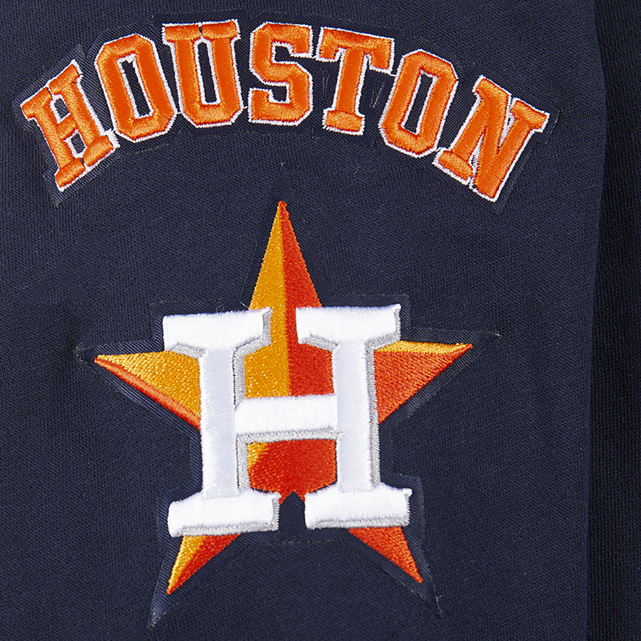 Pro Standard Houston Astros Classic Flc Fz Hoodie Image 4 of 7. Tap to open photo gallery.