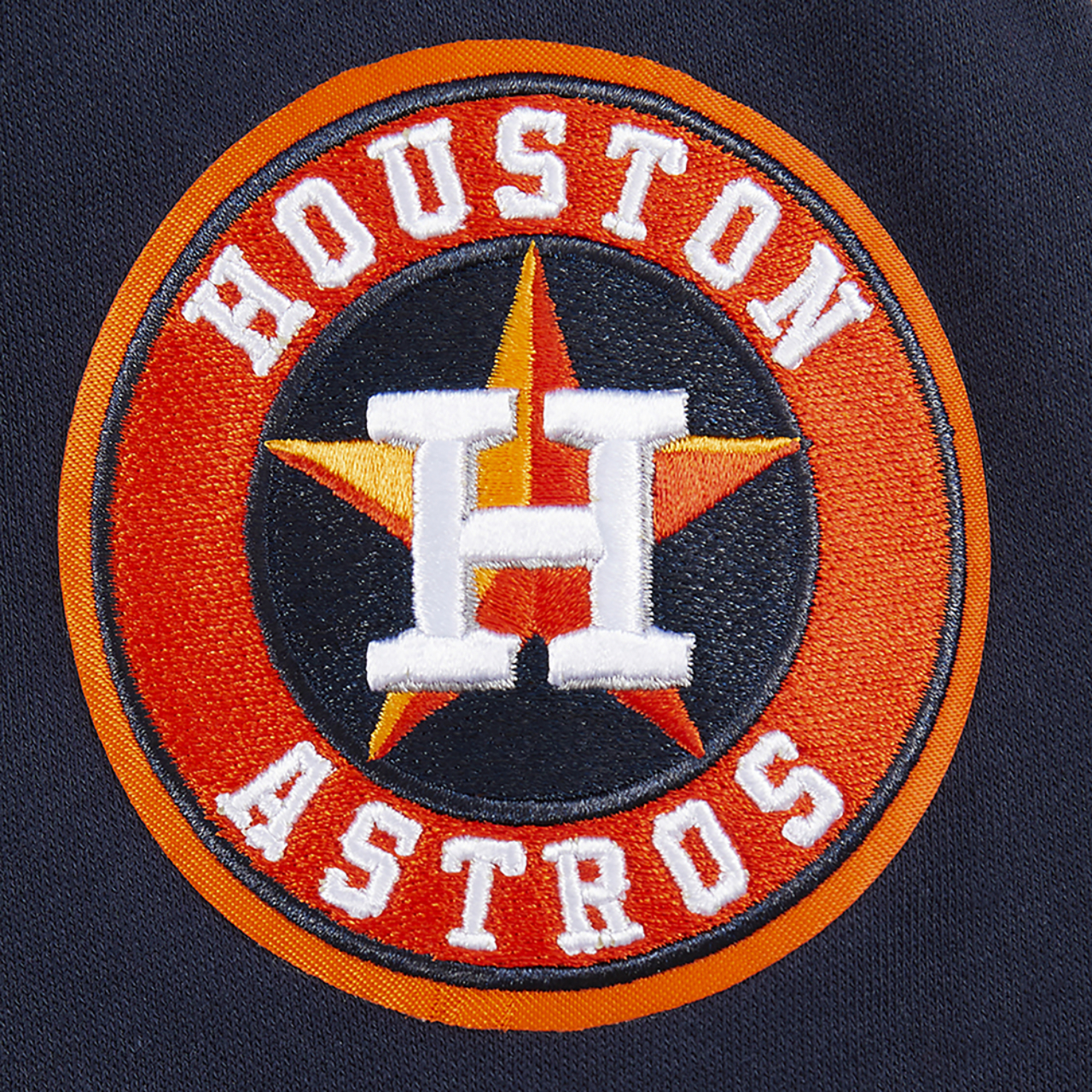 Pro Standard Houston Astros Classic Flc Fz Hoodie Image 5 of 7. Tap to open photo gallery.