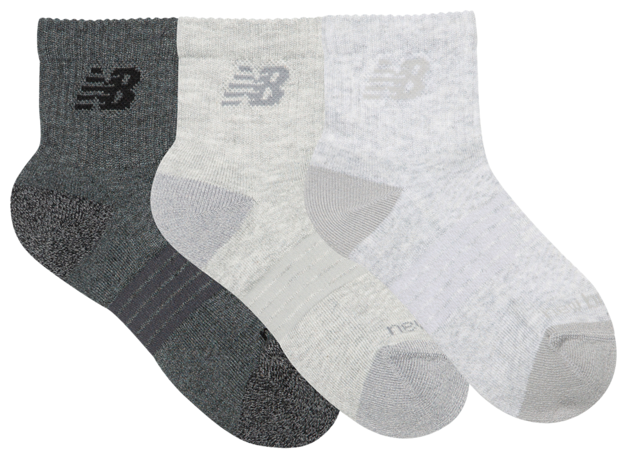 New Balance Active Quarter Socks Image 3 of 4. Tap to open photo gallery.