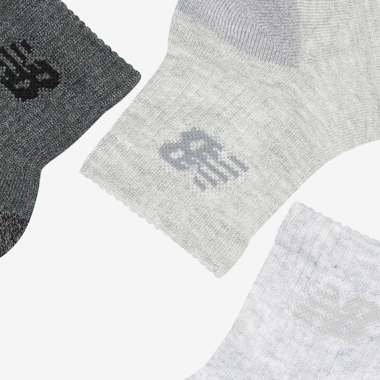 New Balance Active Quarter Socks Image 4 of 4. Tap to open photo gallery.
