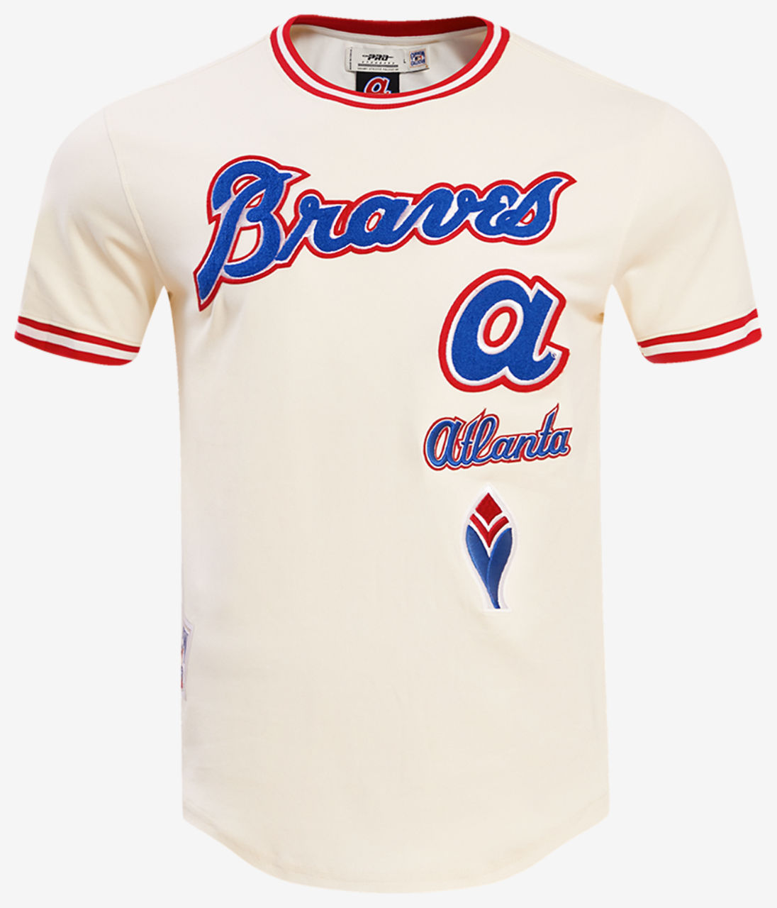 Pro Standard BRAVES RETRO CLASSIC DK TEE Image 1 of 7. Tap to open photo gallery.