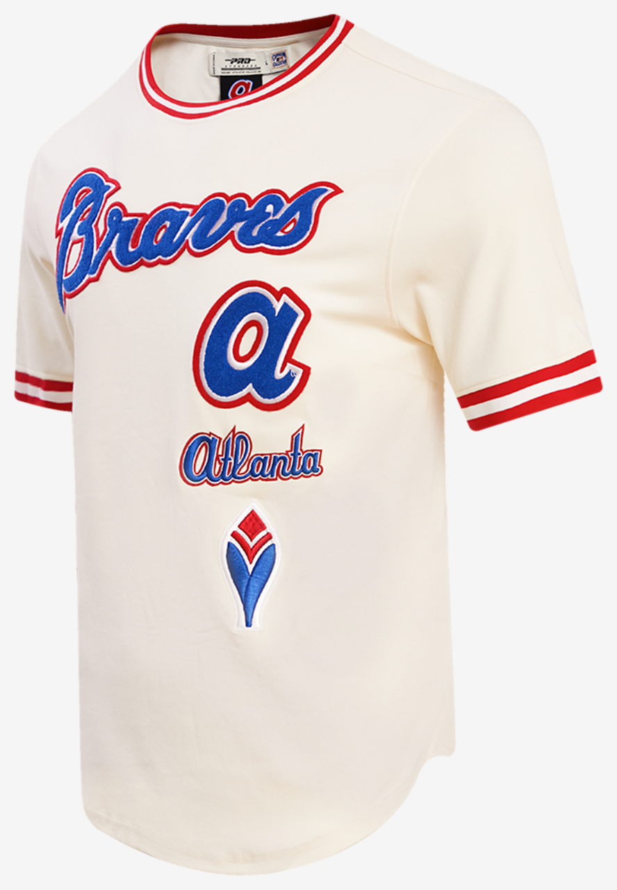 Pro Standard BRAVES RETRO CLASSIC DK TEE Image 3 of 7. Tap to open photo gallery.