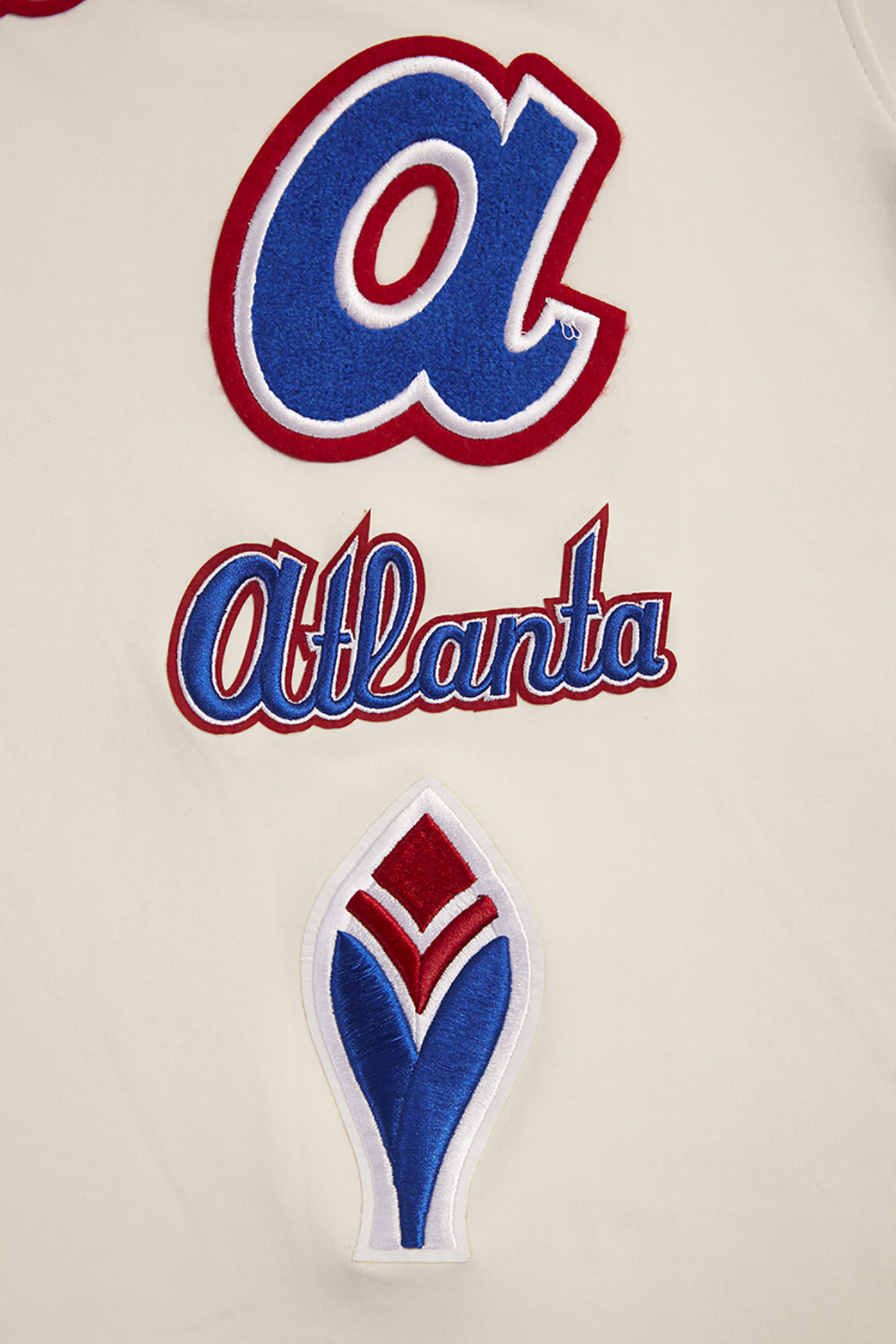 Pro Standard BRAVES RETRO CLASSIC DK TEE Image 5 of 7. Tap to open photo gallery.