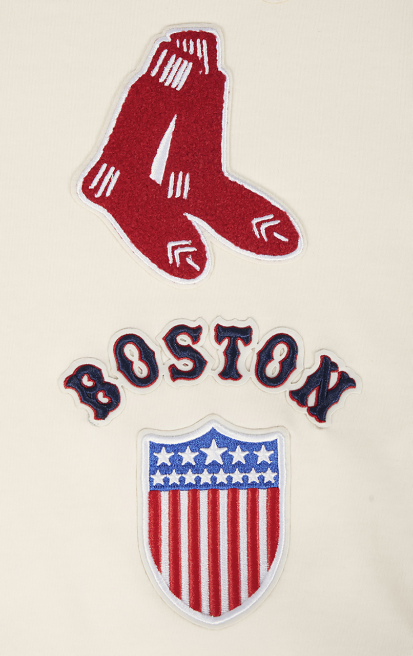 Pro Standard RED SOX RETRO CLASSIC DK TEE Image 6 of 7. Tap to open photo gallery.