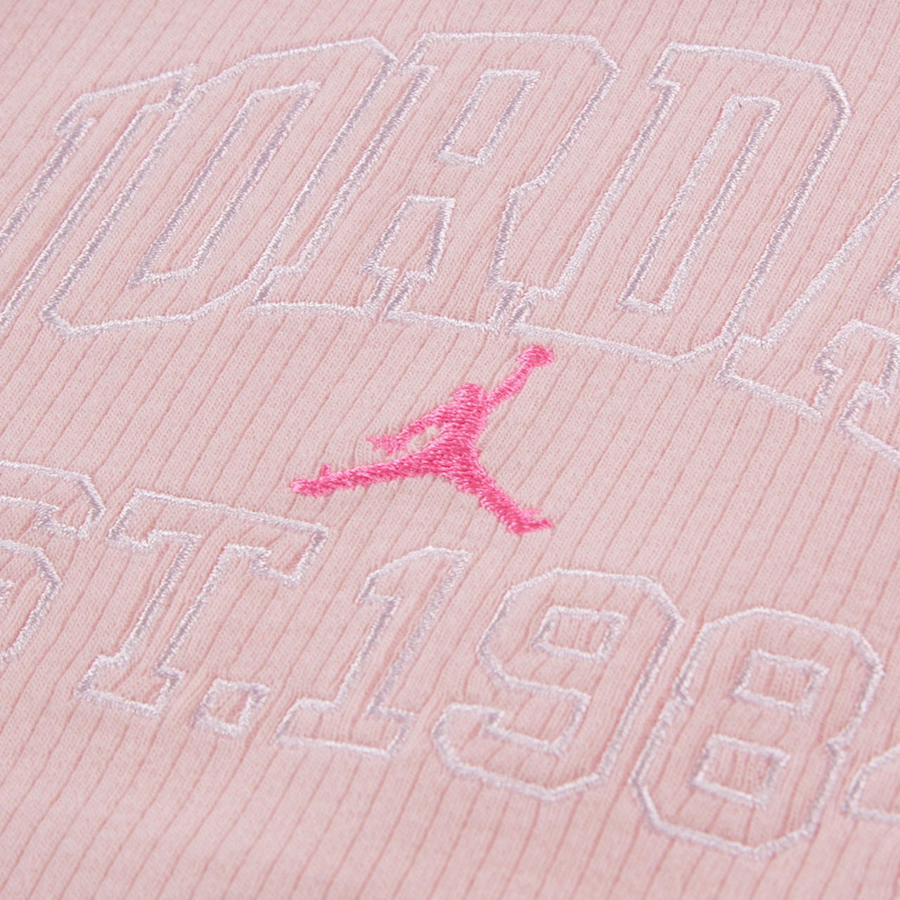 Jordan Ribbed Baby T-Shirt Cargo Skirt Set Image 3 of 4. Tap to open photo gallery.