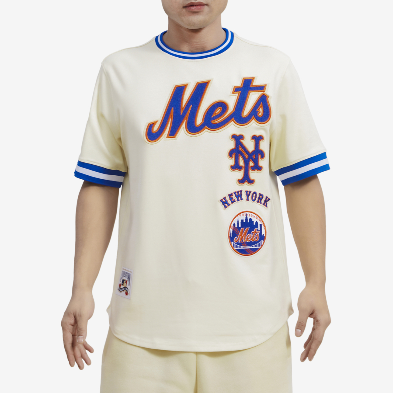 Pro Standard METS RETRO CLASSIC DK TEE Image 1 of 4. Tap to open photo gallery.