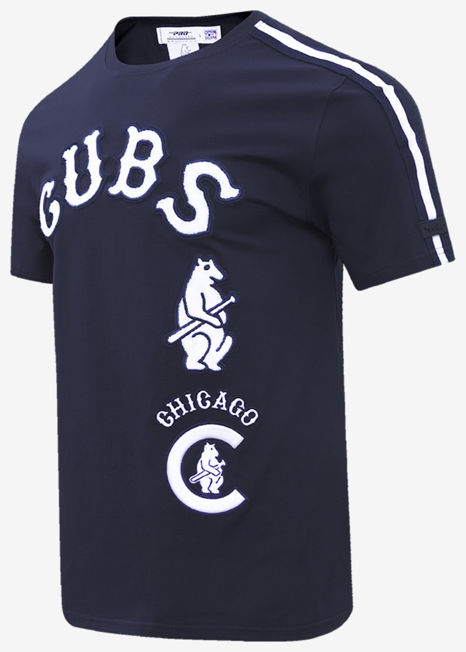 Pro Standard CUBS RETRO CLASSIC SJ STRIPED TEE Image 3 of 6. Tap to open photo gallery.