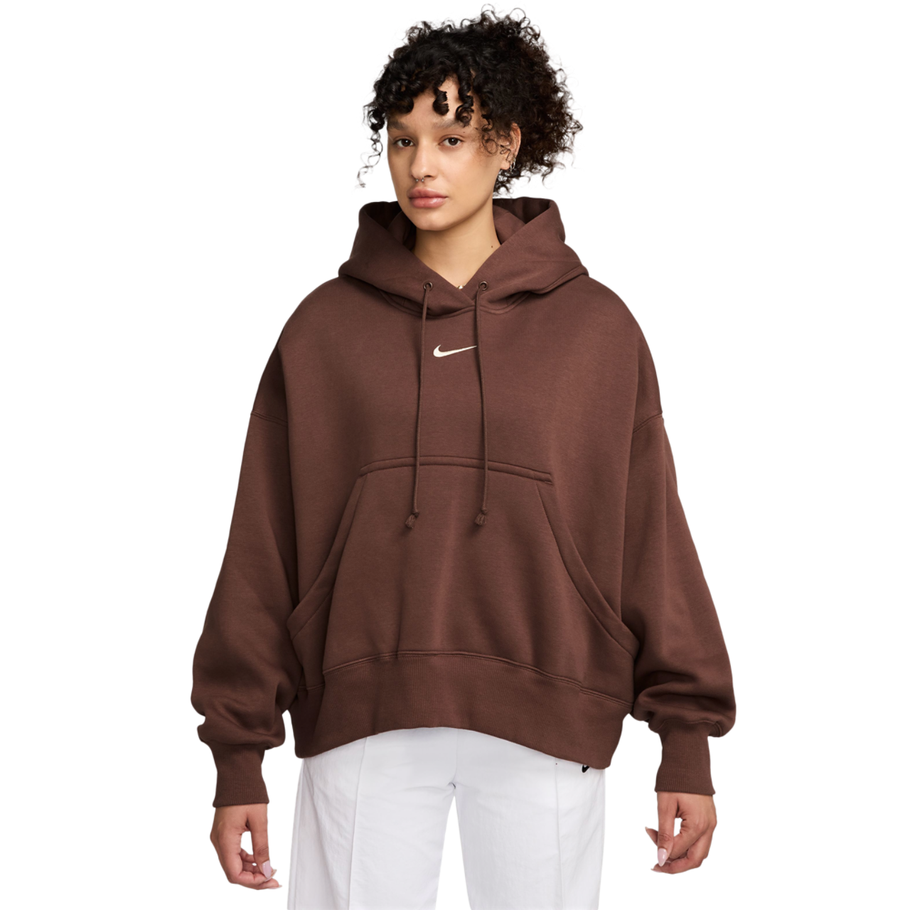 Nike PHNX Fleece OS Pullover Hoodie Image 1 of 3. Tap to open photo gallery.