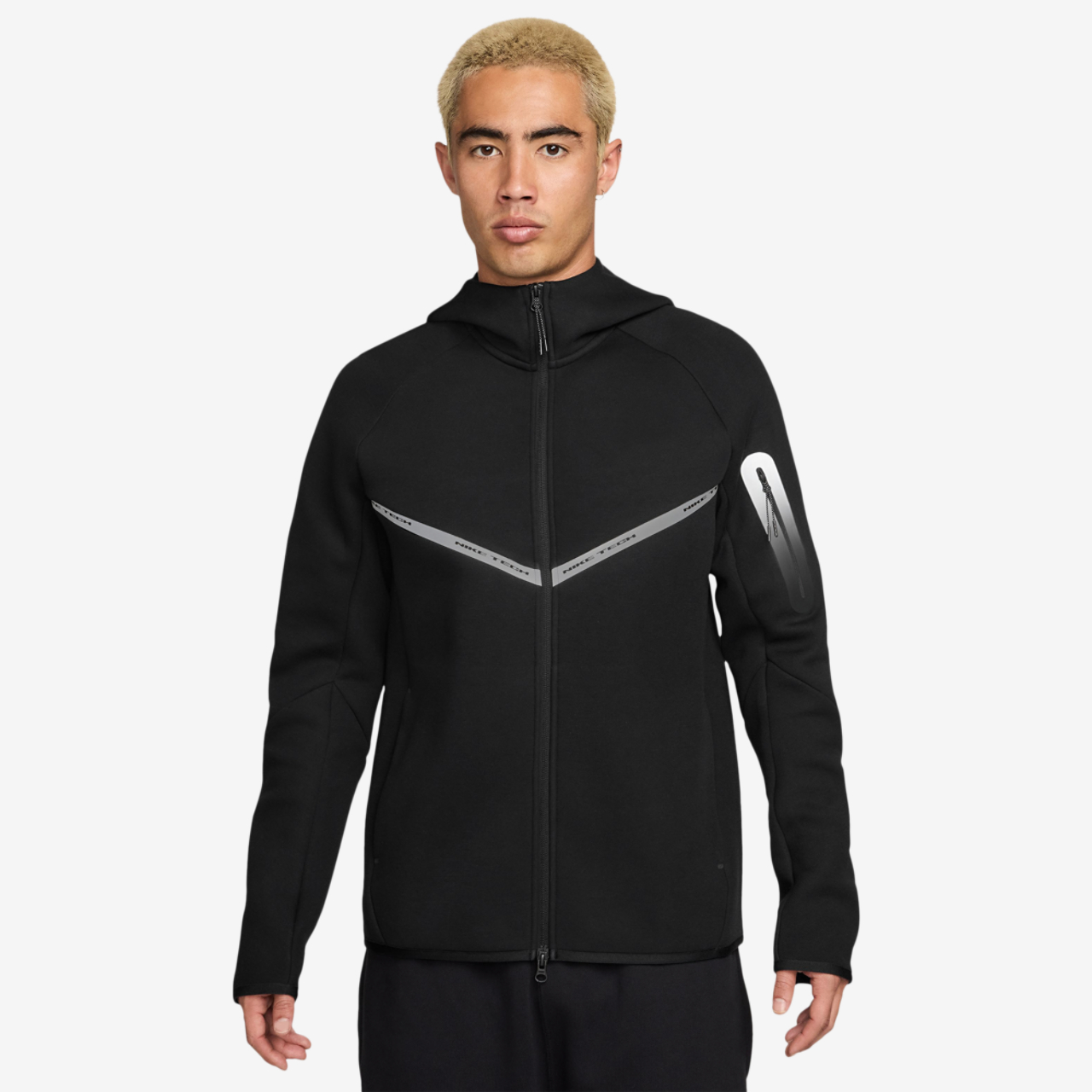 Nike Tech Fleece WR Full-Zip Jacket Image 1 of 4. Tap to open photo gallery.