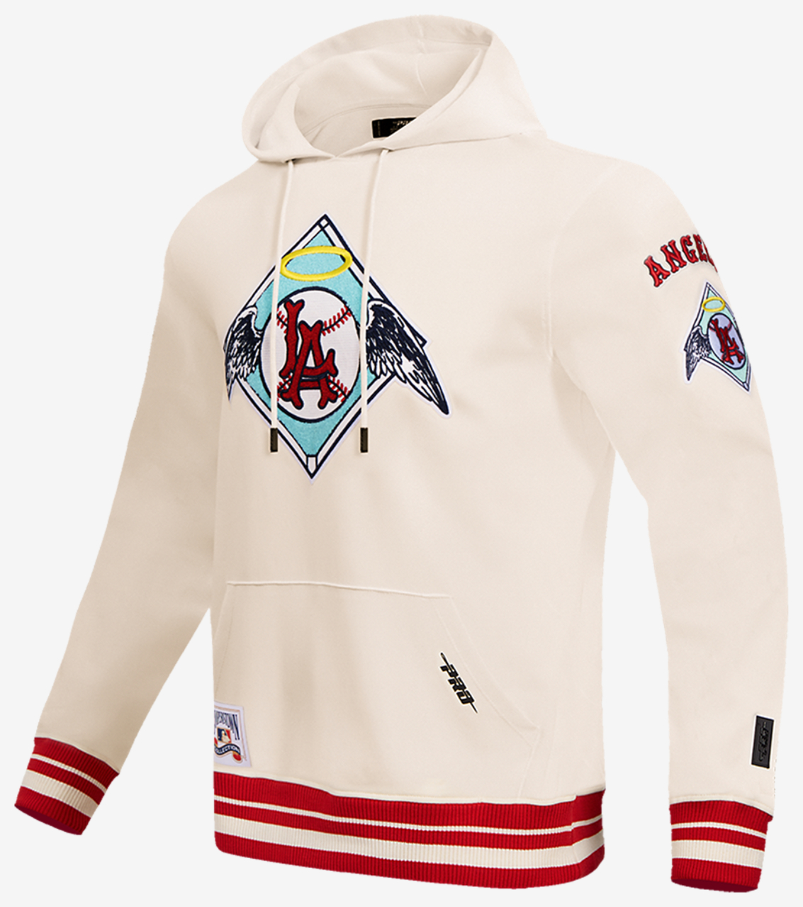 Pro Standard ANGELS RETRO CLASSIC FLC PO HOODIE Image 3 of 7. Tap to open photo gallery.