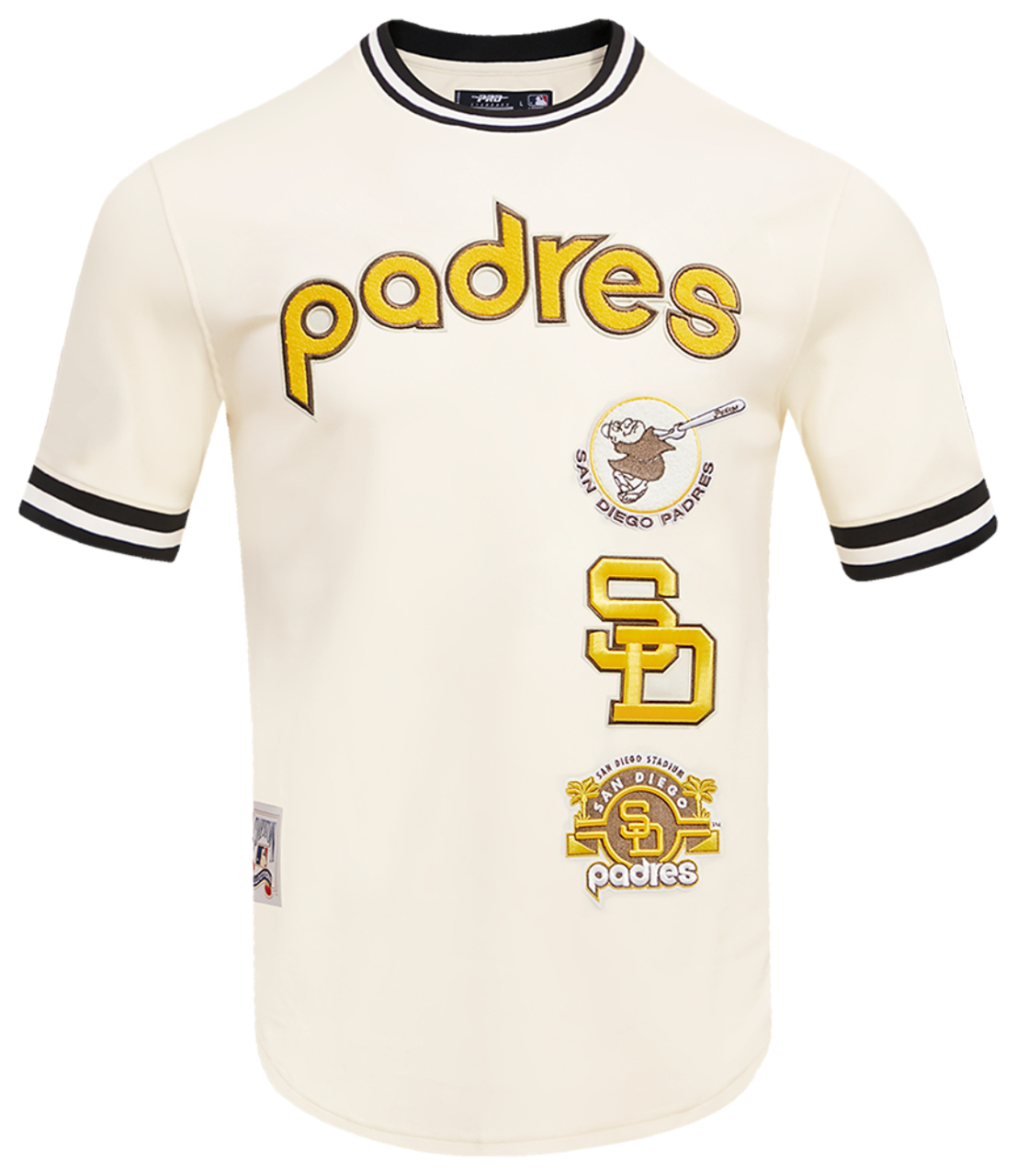 Pro Standard PADRES RETRO CLASSIC DK TEE Image 1 of 4. Tap to open photo gallery.