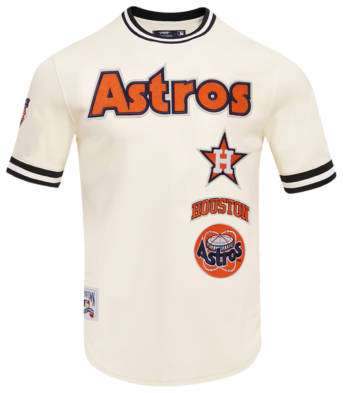 Pro Standard ASTROS RETRO CLASSIC DK TEE Image 1 of 4. Tap to open photo gallery.