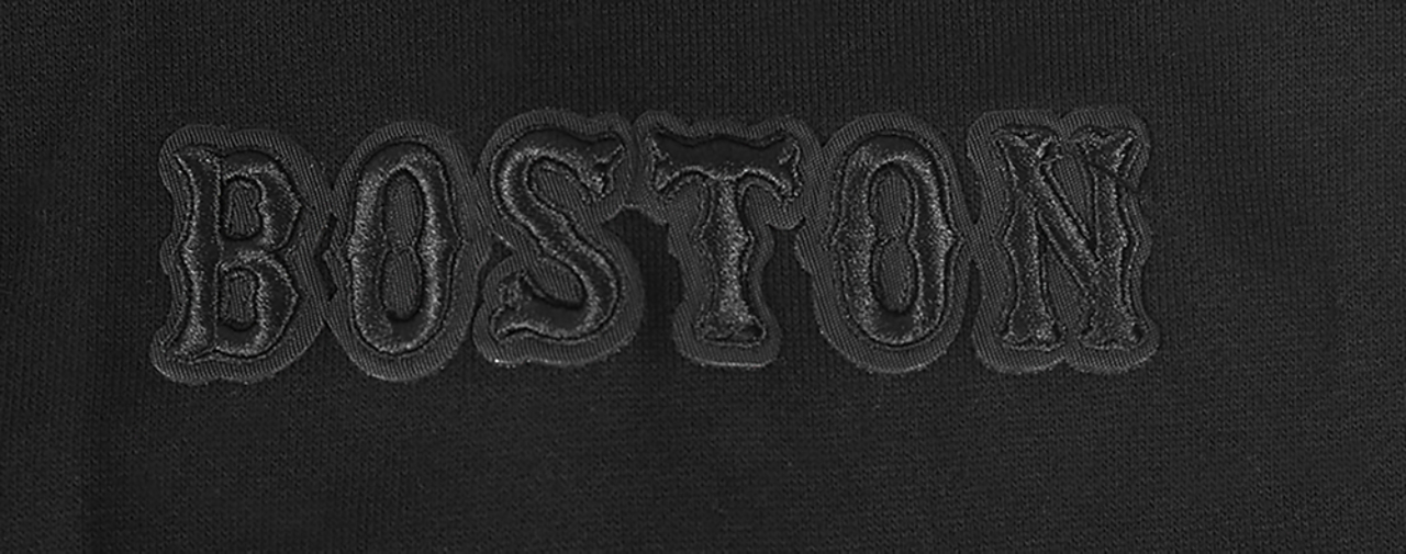 Pro Standard RED SOX NEUTRAL DROP SHOULDER FLC PO HOODIE Image 5 of 7. Tap to open photo gallery.