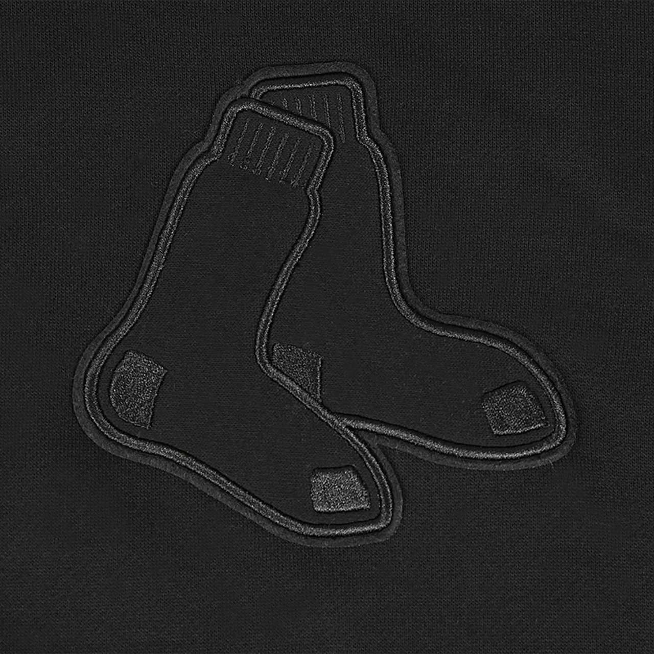 Pro Standard RED SOX NEUTRAL DROP SHOULDER FLC PO HOODIE Image 7 of 7. Tap to open photo gallery.