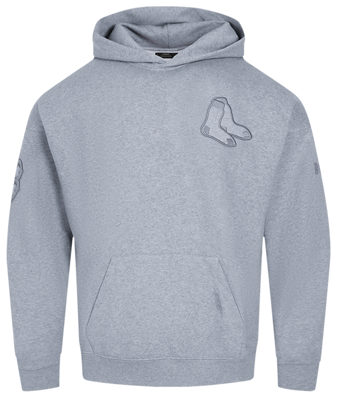 Pro Standard RED SOX NEUTRAL DROP SHOULDER FLC PO HOODIE Image 1 of 6. Tap to open photo gallery.