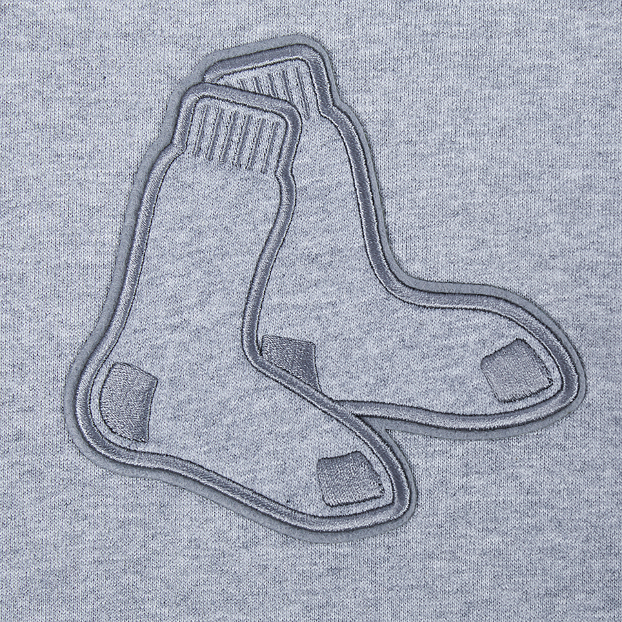 Pro Standard RED SOX NEUTRAL DROP SHOULDER FLC PO HOODIE Image 6 of 6. Tap to open photo gallery.