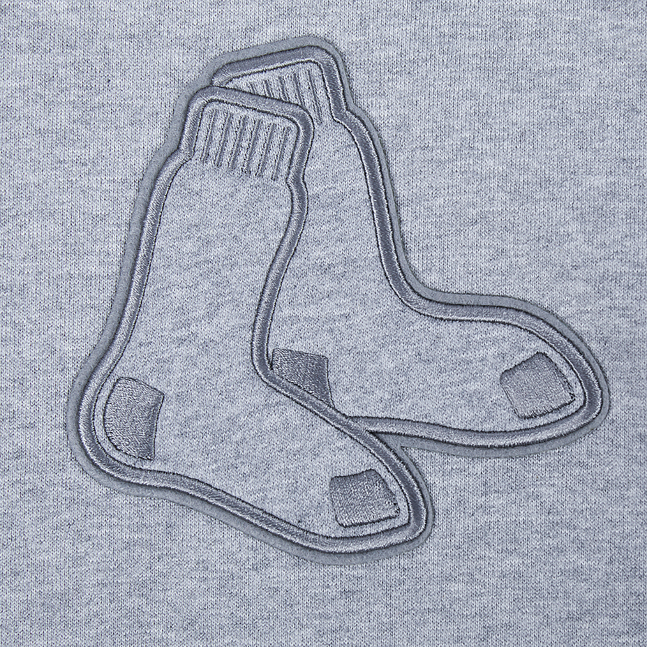 Pro Standard RED SOX NEUTRAL DROP SHOULDER FLC PO HOODIE Image 6 of 6. Tap to open photo gallery.