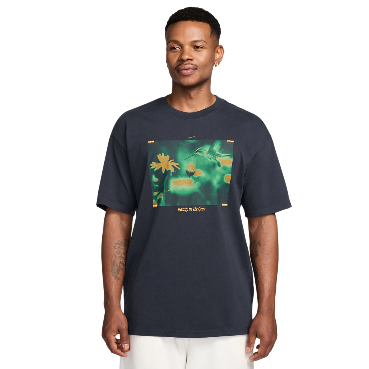 Nike NSW Beauty Air Long Sleeve T-Shirt Image 1 of 3. Tap to open photo gallery.