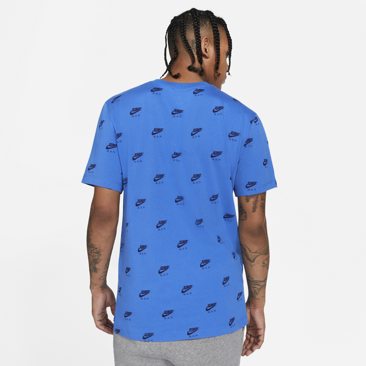 Jordan Jumpman AOP T-Shirt Image 2 of 2. Tap to open photo gallery.