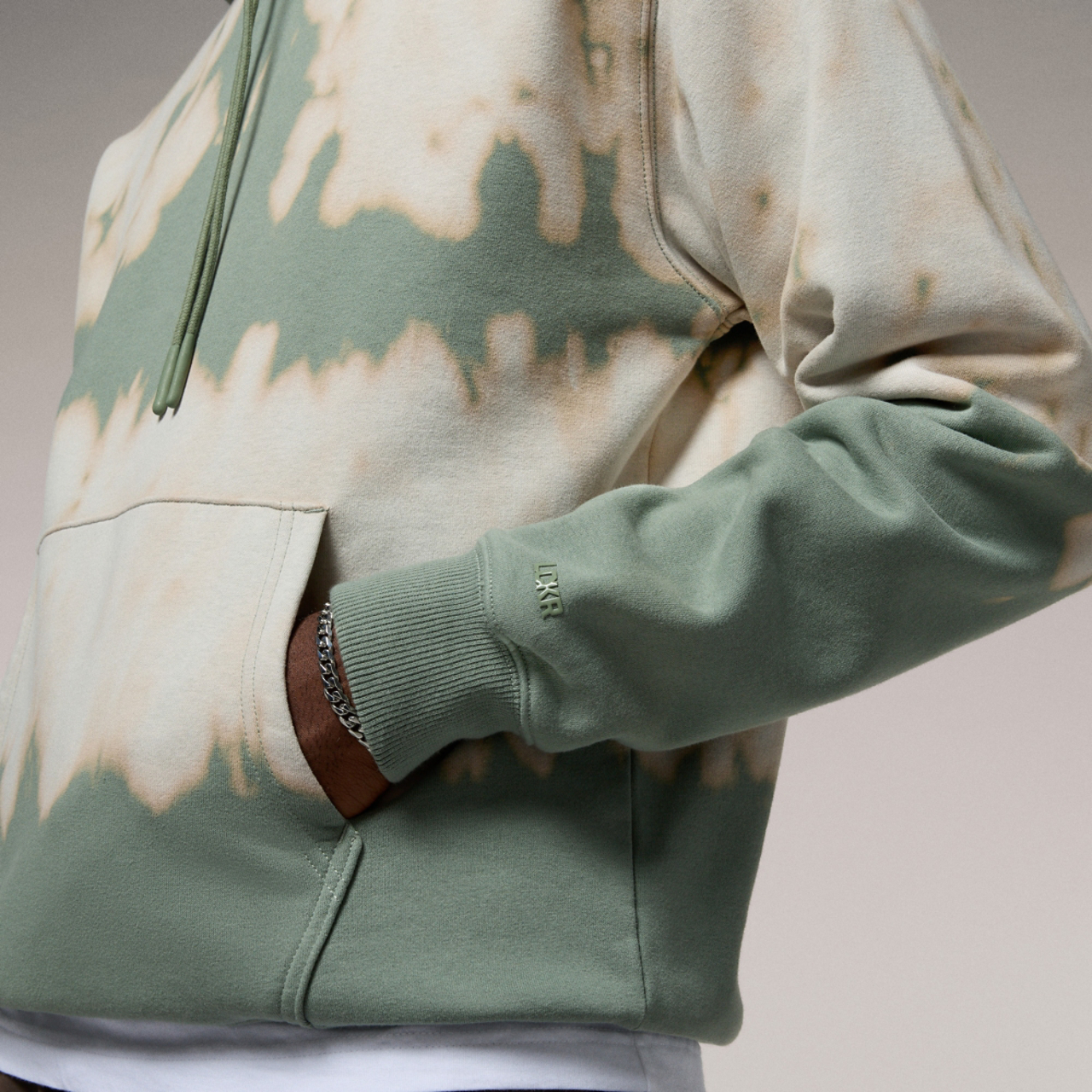 LCKR Based Fleece Pullover Hoodie Image 3 of 5. Tap to open photo gallery.