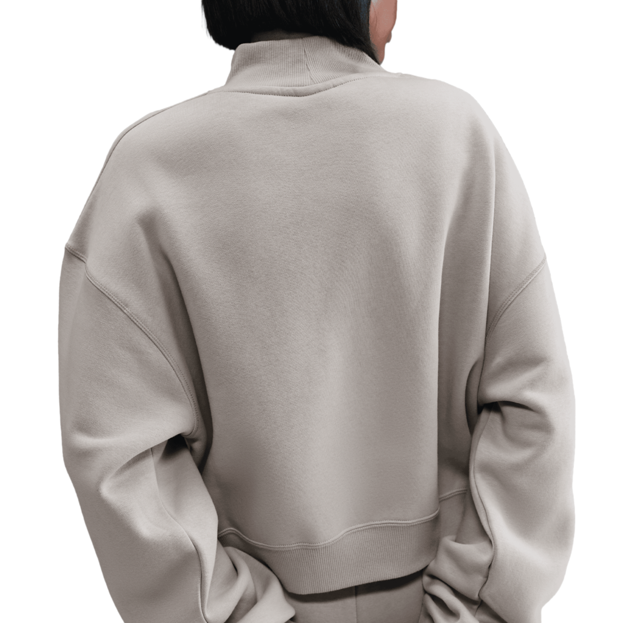 Nike NSW Phoenix Fleece Mock Neck Image 2 of 5. Tap to open photo gallery.