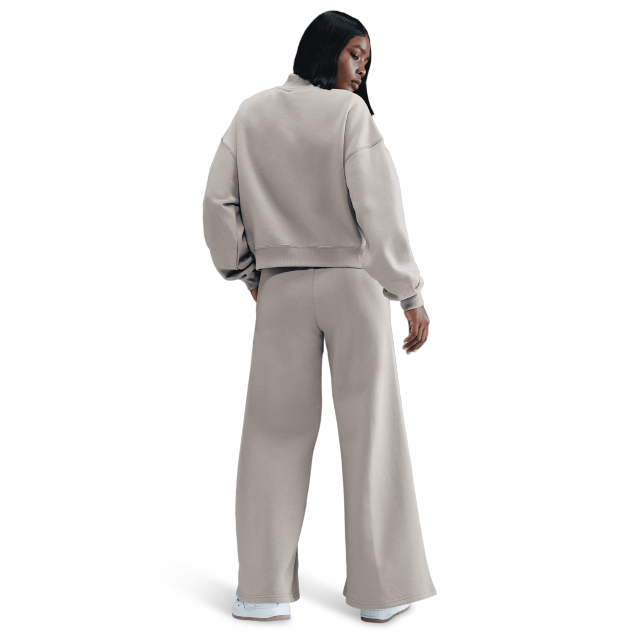 Nike NSW Phoenix Fleece Mock Neck Image 5 of 5. Tap to open photo gallery.