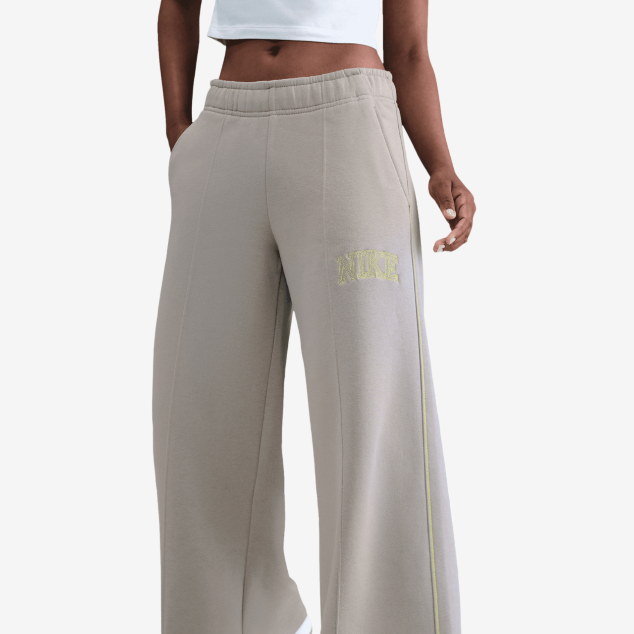 Nike NSW Phoenix Fleece Pants Image 1 of 5. Tap to open photo gallery.