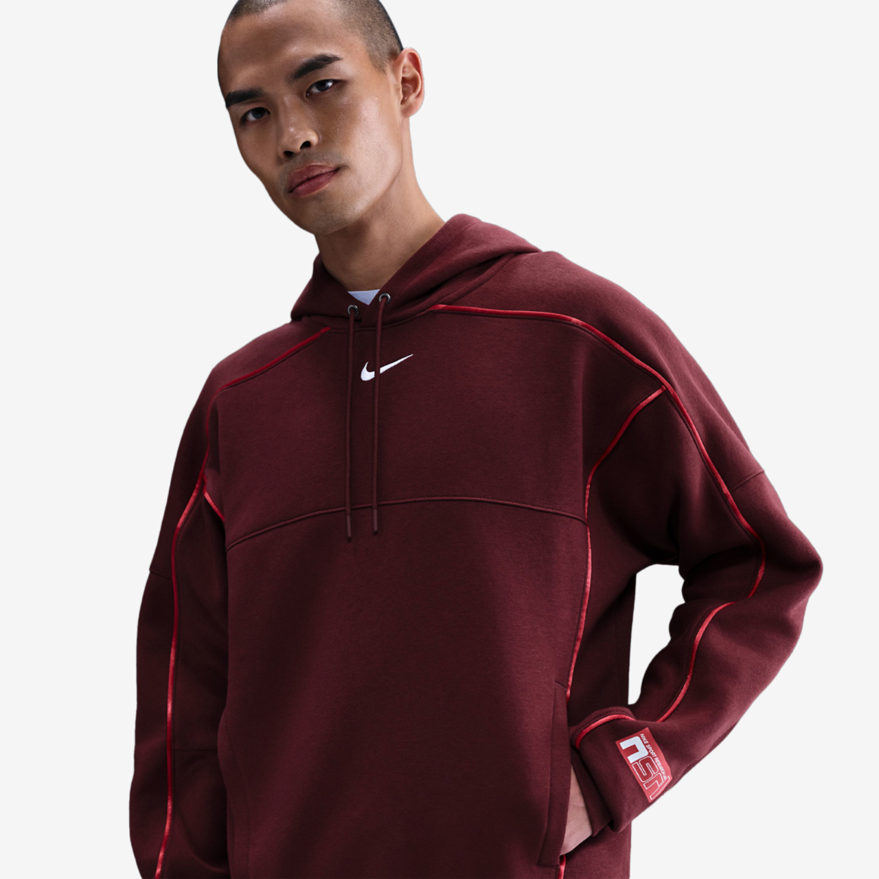 Nike NSW Pullover Hood  Performance Graphic Image 1 of 2. Tap to open photo gallery.