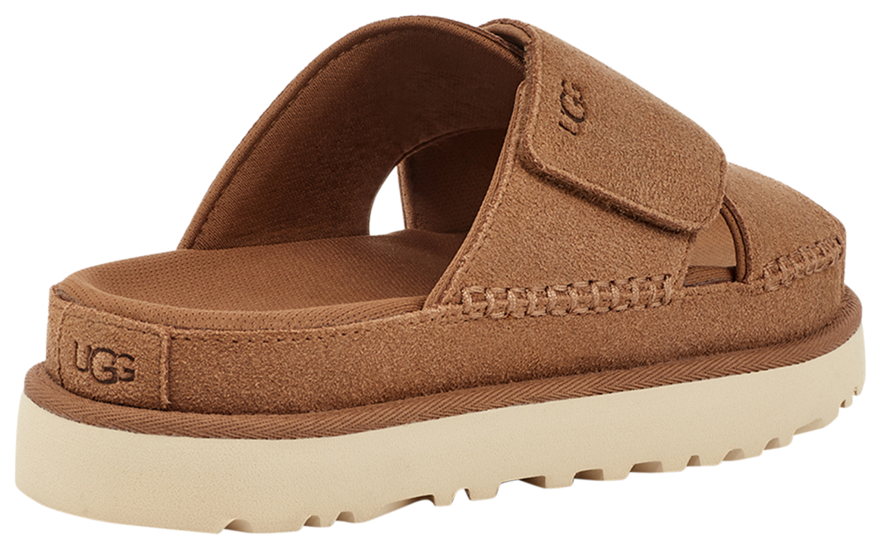 UGG Goldenstar Cross Slide - Women's | Foot Locker