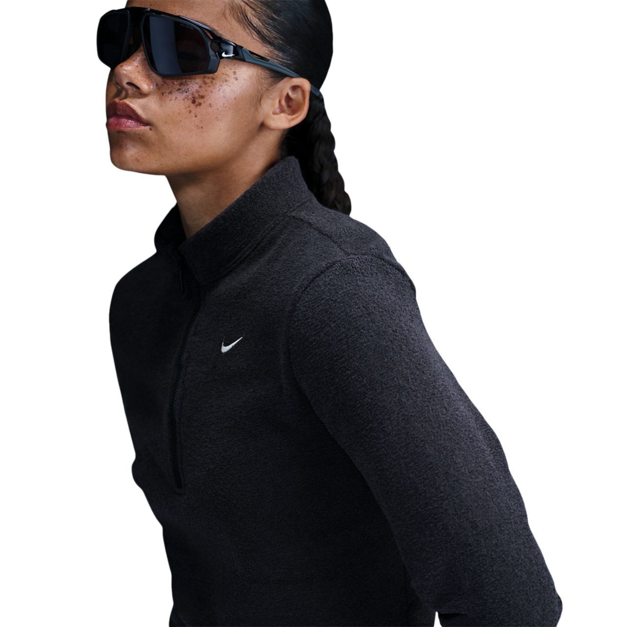 Nike NSW Phoenix Plush Long Sleeve T-Shirt Image 2 of 6. Tap to open photo gallery.