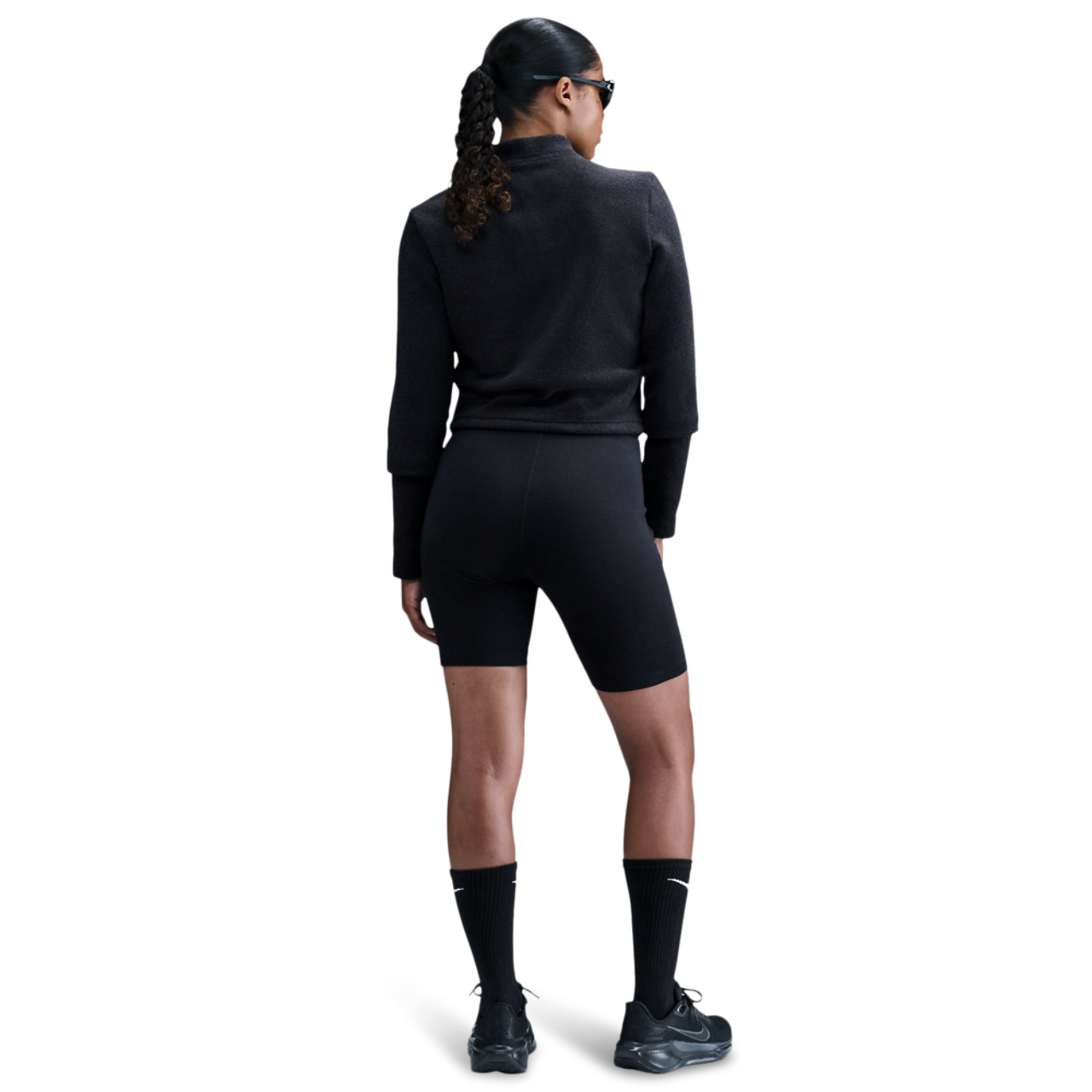 Nike NSW Phoenix Plush Long Sleeve T-Shirt Image 5 of 6. Tap to open photo gallery.