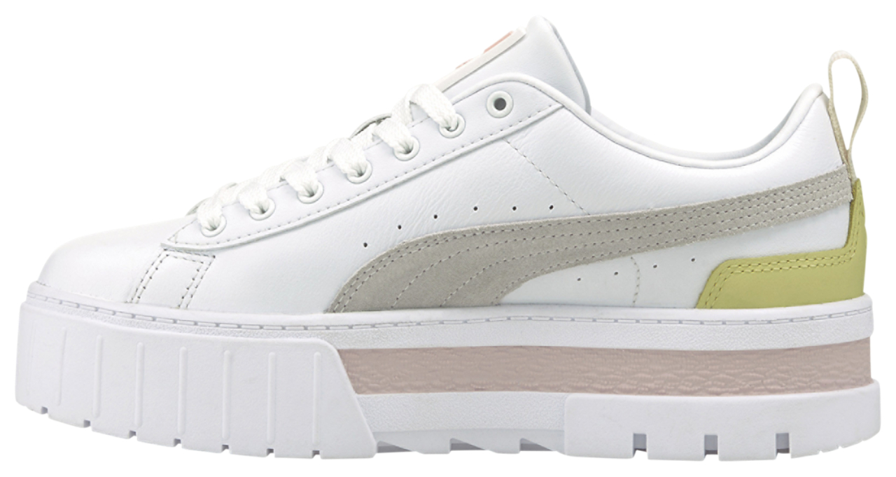 PUMA Mayze Leather Image 2 of 5. Tap to open photo gallery.