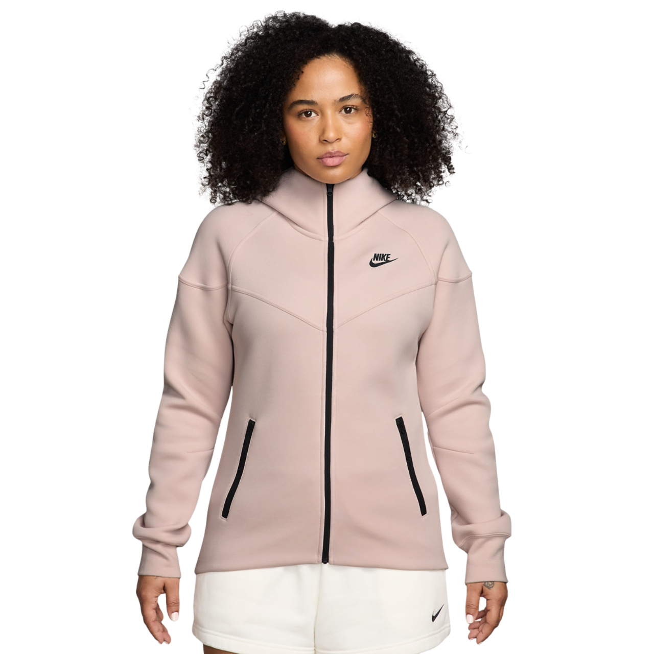 Nike NSW Tech Fleece WR Full-Zip Hoodie Image 1 of 3. Tap to open photo gallery.