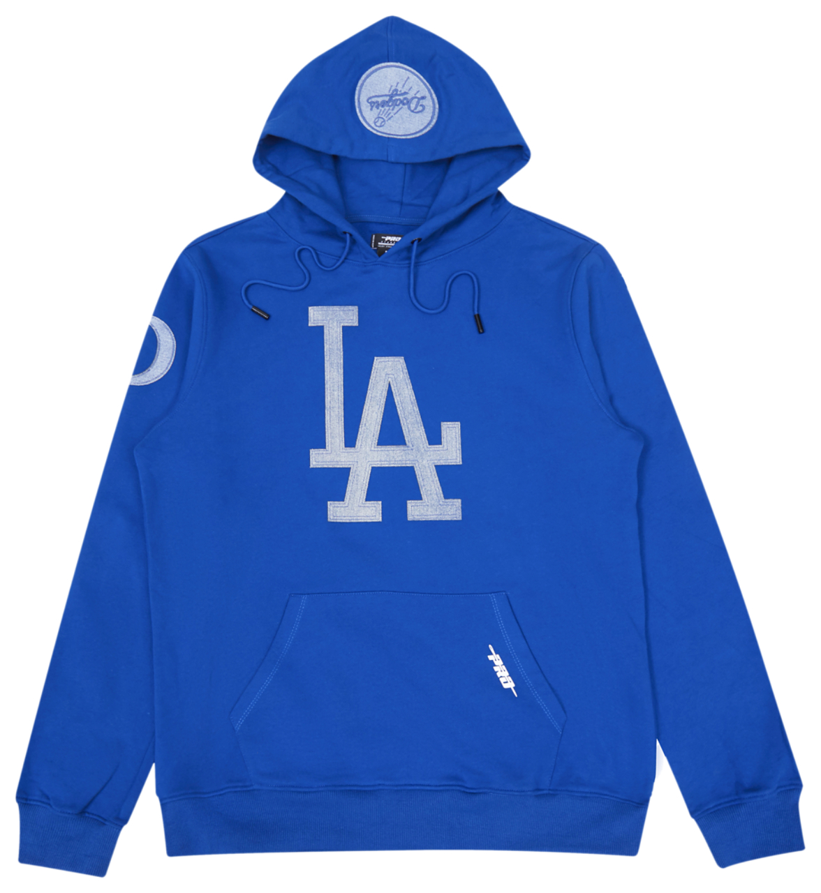 Pro Standard Dodgers Pullover Hoodie Image 5 of 10. Tap to open photo gallery.
