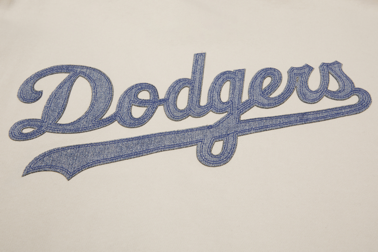 Pro Standard Dodgers Pullover Hoodie Image 9 of 10. Tap to open photo gallery.