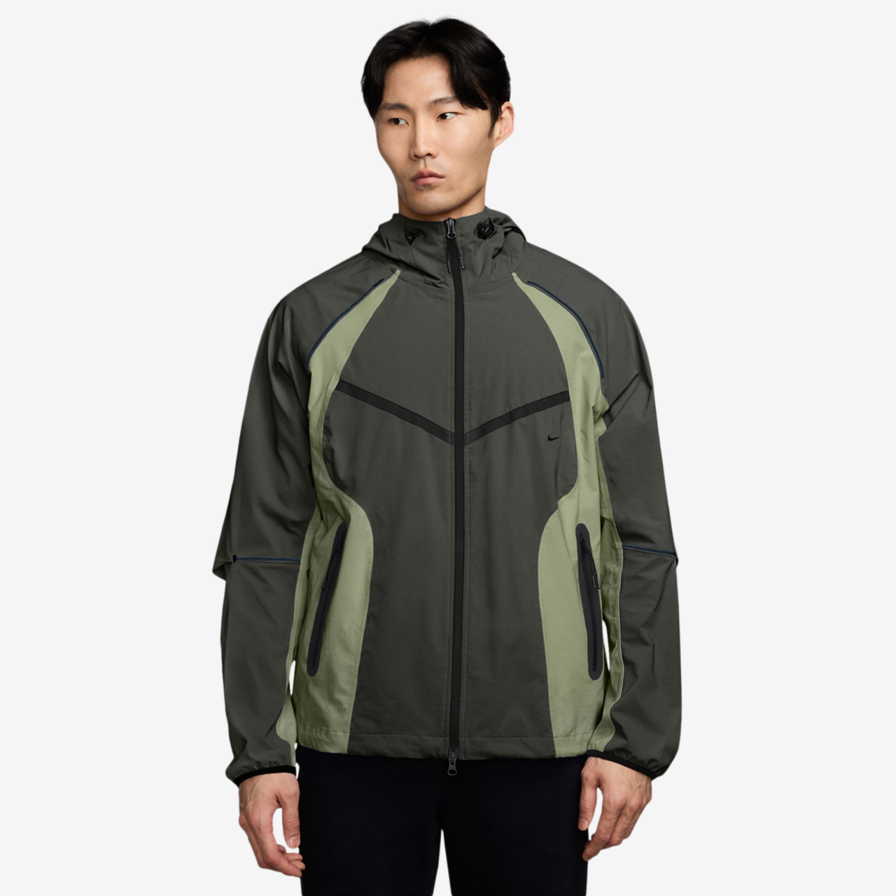 Nike Tech Woven Pro Full-Zip Jacket Image 1 of 4. Tap to open photo gallery.