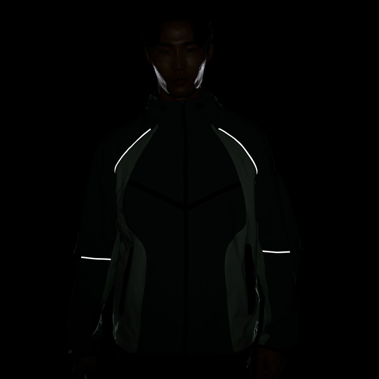 Nike Tech Woven Pro Full-Zip Jacket Image 4 of 4. Tap to open photo gallery.
