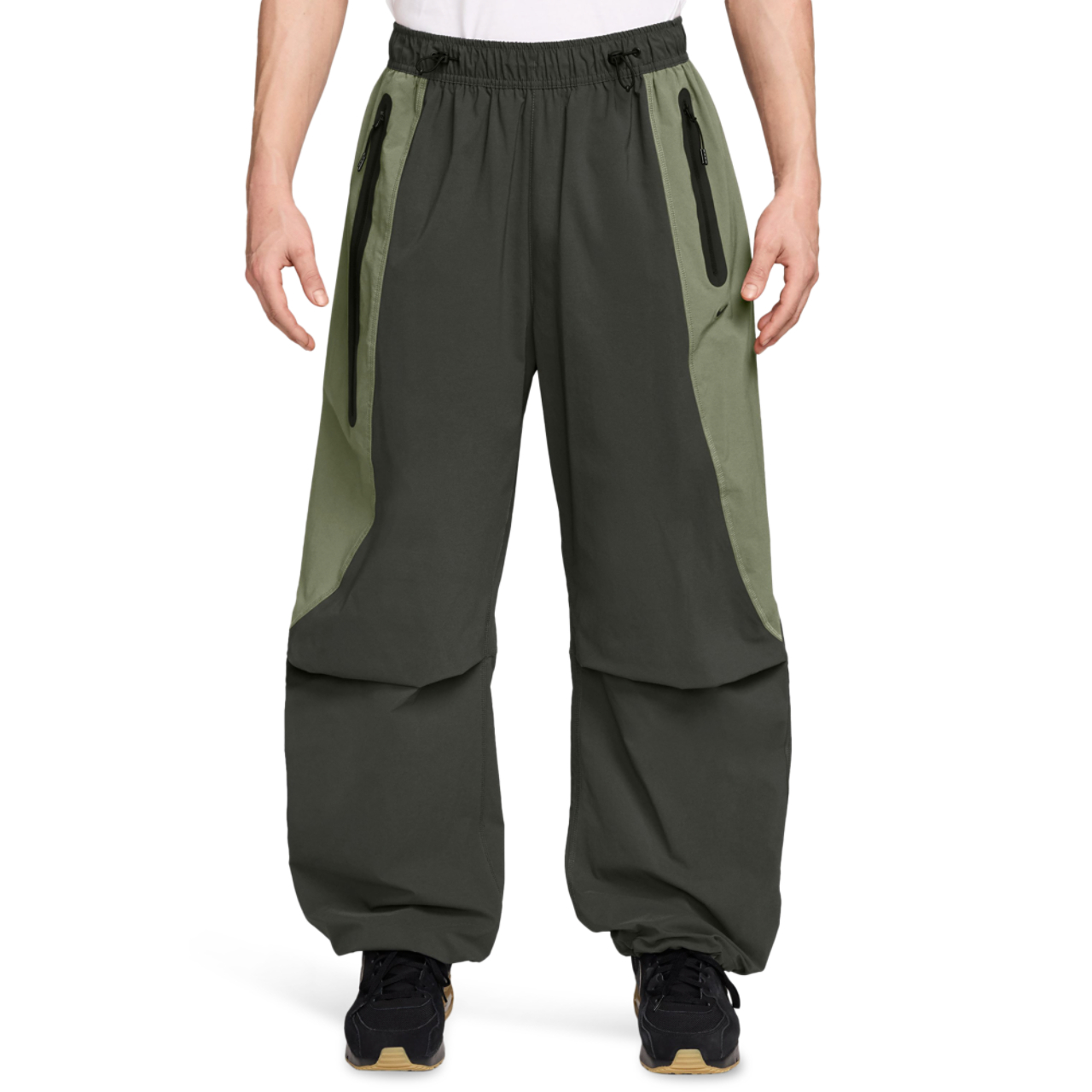 Nike Tech Woven Pro Oversized Pants Image 1 of 3. Tap to open photo gallery.