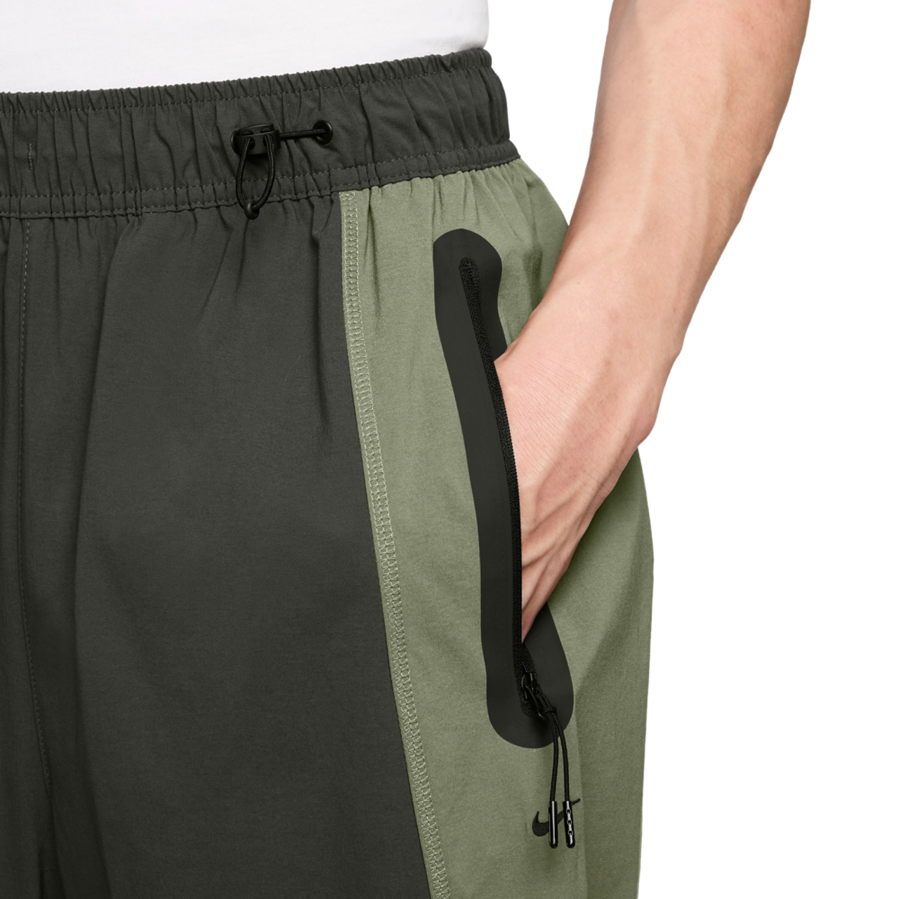 Nike Tech Woven Pro Oversized Pants Image 3 of 3. Tap to open photo gallery.
