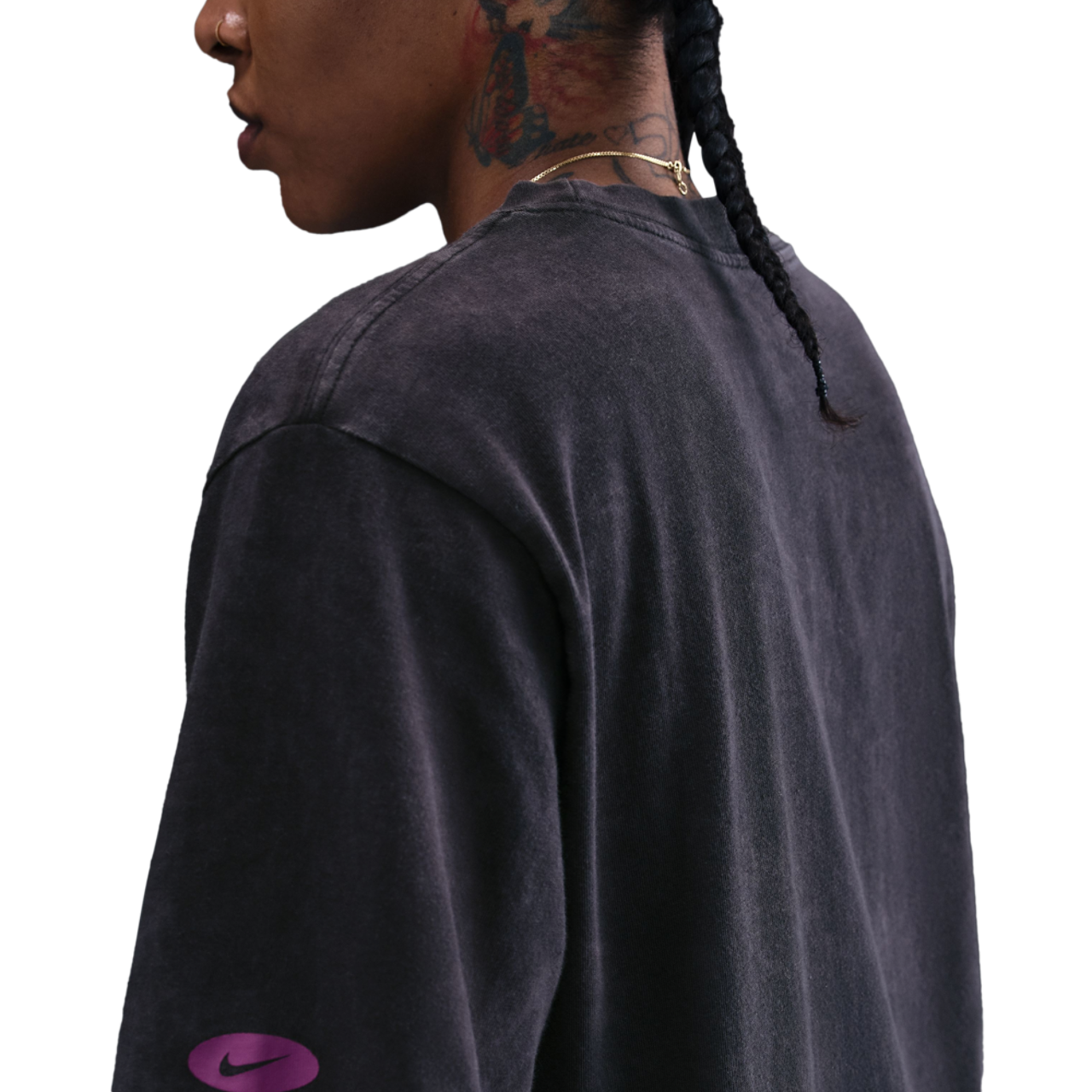 Nike Essential Glitch T-shirt Image 2 of 2. Tap to open photo gallery.