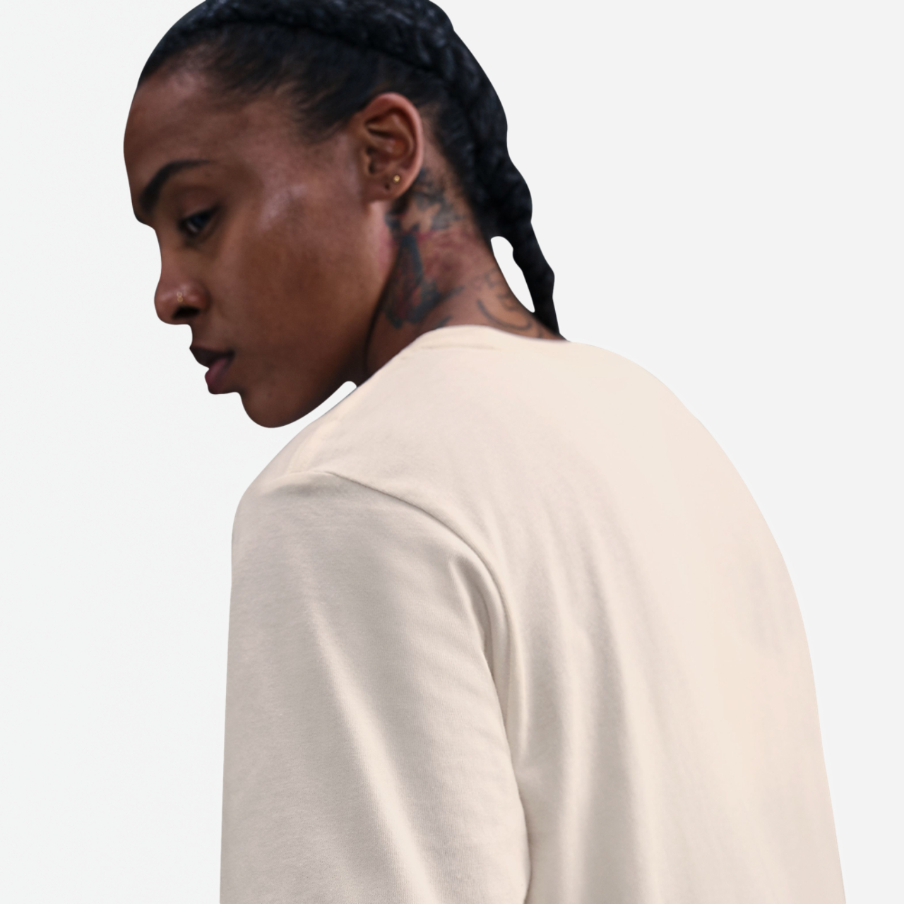 Nike Essential Glitch T-shirt Image 2 of 3. Tap to open photo gallery.